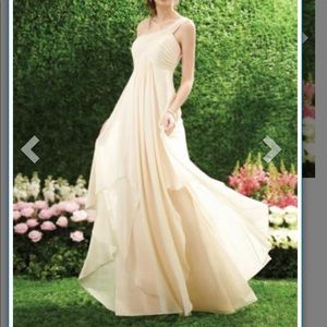 Vanilla chiffon maxi